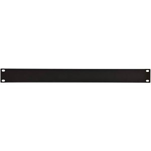 avsl Adastra 1U 19" Rack Mount Blanking Panel, Steel, Black (853.012UK)